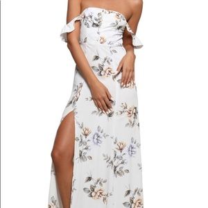Flynn Skye Bardot Maxi dress